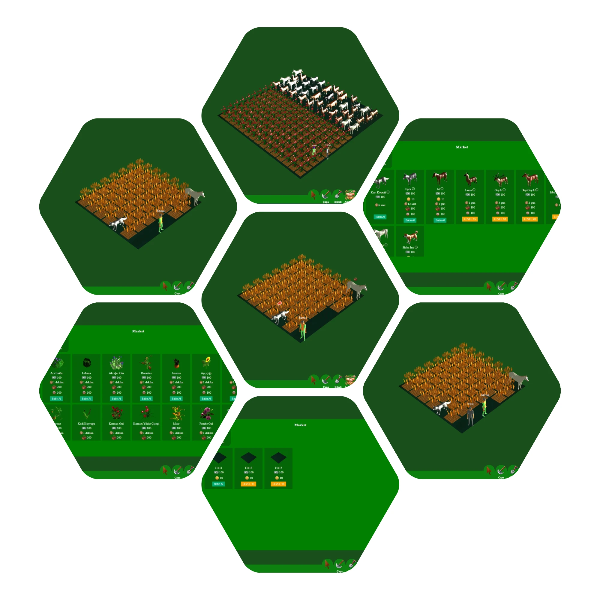 Farm Ville Tarzı Çiftlik Scripti